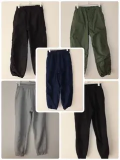 【キッズ／１５０】　UNIQLO暖パン　5着セット