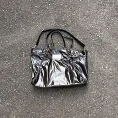 Y2K 00s Archive / Silver Quilt Tote Bag - メルカリ