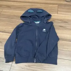 familiar 110 ネイビー パーカー