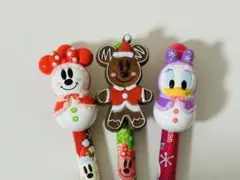 東京ディズニーリゾート クリスマス 2013 ボールペン 3本 ※インク難ありのサムネイル