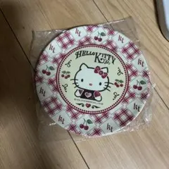 ハローキティ チェリー柄プレート 食器(メラミン樹脂) 非売品　洋服の青山コラボ