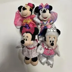 ミニー ぬいぐるみ 4体セット
