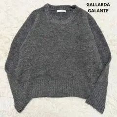 コラージュガリャルダガランテ 24AW 洗える ヤクライクニット グレー
