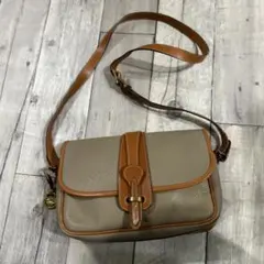 USA製 DOONEY&BOURKE レザー製 グレージュ　ショルダーバッグ