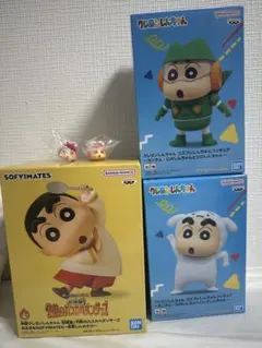 クレヨンしんちゃん　フィギュア　シロしんちゃん　カンタムロボしんちゃん　セット