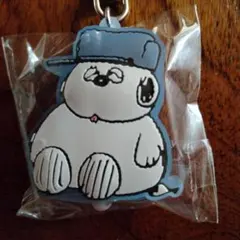 新品　オラフ　ラバーリールキーホルダー