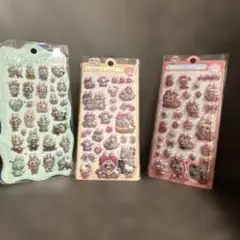 BONBON DROP 立体シールラブブサンリオコラボ3枚セット