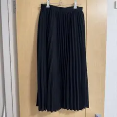 GU ブラック プリーツロングスカート M