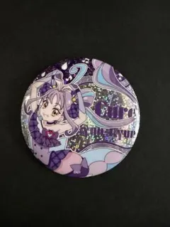 キミとアイドルプリキュア♪ BIGホログラム缶バッジ 6番 キュアキュンキュン