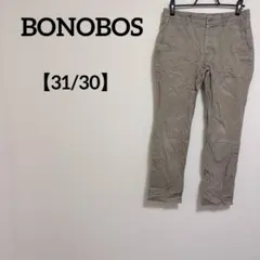 カジュアルパンツ 【31/30】スリムフィット チノパン ベージュ ワークパンツ