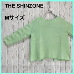 ザ シンゾーン 長袖ニット バックオープン Mサイズのサムネイル