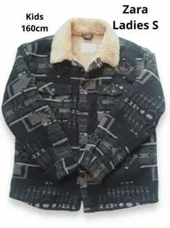 164cm / S 軽くて暖かいザラフリース ボア ジャケット