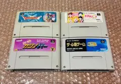 【SFCソフト4本セット・任天堂・ファミコン】sin