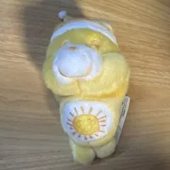 CareBears　ケアベア　すやすやマスコット　ファンシャインベア　イエロー