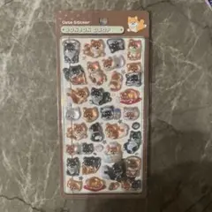 【正規品】BONBON DROPシール 和柄 柴犬