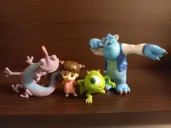 モンスターズインク フィギュア4点セット - メルカリ