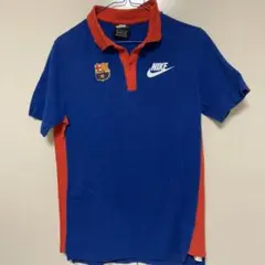 NIKE FCバルセロナ ポロシャツ ブルー×レッド キッズXLのサムネイル