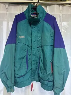 Columbia ナイロンジャケット ターコイズ/パープル