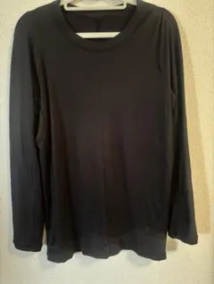 UNIQLO ヒートテック　 クルーネックT　アレキサンダーワン　L 黒