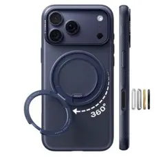 TORRAS iPhone 17Pro ケース MagSafe 耐衝撃 ブルー