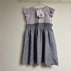 スラップスリップ 110 ワンピース 小花柄 切り替え