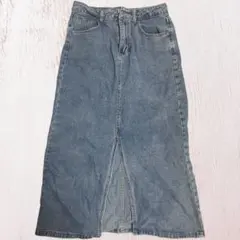 デニム タイトスカート レディースライトブルー スリット入り 値下歓迎 残り1点