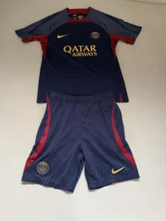 連休割引Nike PSG ジャージセット レッド/ネイビーメンズ上L 下XL