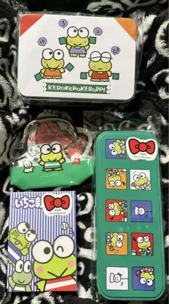 3COINS サンリオコラボ　けろけろけろっぴ4点セット　スリコ