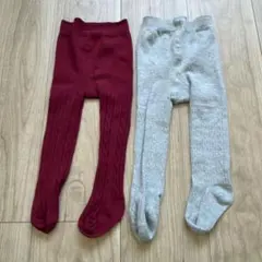 【美品】ベビータイツ 2点セット