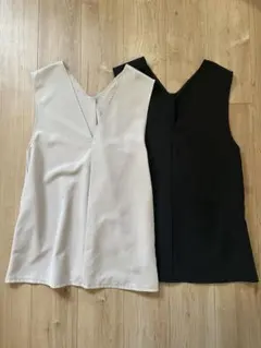 Vネックジャンスカ(ショート) ２枚セットアースミュージック&エコロジー店で購入