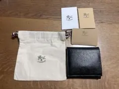イルビゾンテ　二折り財布 イルビゾンテ 財布 Il Bisonte 二つ折り財布 小銭入れ付き レザー 本革