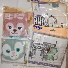 duffy ジェラトーニ シェリー 刺繍タオル 新品 4点セット