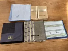 メンズ　ハンカチ　5枚セット