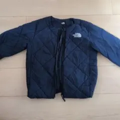 THE NORTH FACE ネイビー キルティングジャケット 120