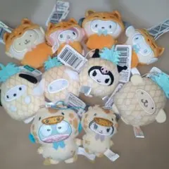 サンリオキャラクターズ着ぐるみマスコット　まとめ10個