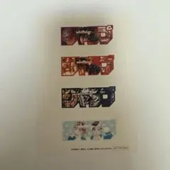 僕のヒーローアカデミア　応募者全員サービス　ジャンプロゴフィギュア　ステッカー