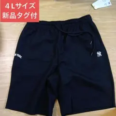 MLB ニューヨークヤンキース ハーフパンツ(スウェットパンツ) 4L 新品