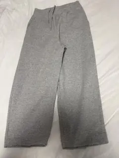 UNIQLO : C スウェットワイドパンツ　03グレー　M