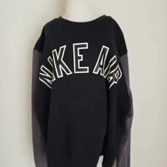 NIKE ロゴ入り スウェット ブラック/グレー