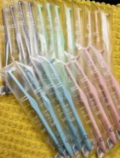 ワンタフトブラシci　ミクリン 20本まとめ売り 各色4本 やわらかめ