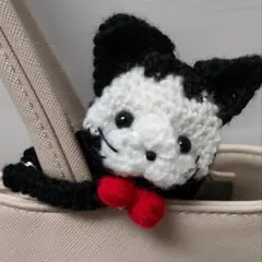 あみぐるみ　バッグチャーム　小物入れ