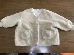 minibonbon ボアジャケット L クリーム色