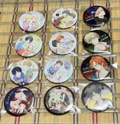 ツキウタ。　ビック缶バッジ　セット