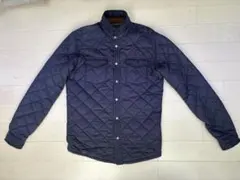 ZARA MAN キルティングジャケット スリムフィット ネイビー