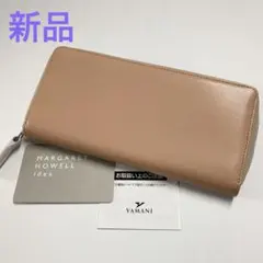 【新品】 マーガレットハウエルアイデア ラウンドファスナー長財布 レザー 薄型のサムネイル