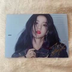 非売品　JISOO BLACKPINK BLINK限定　クリスマスカード