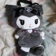 マイメロディ　♡クロミ　真夜中のメロクロぬいぐるみリュック