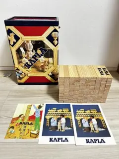 【美品】　KAPLA カプラ 木製積み木 200ピースのサムネイル
