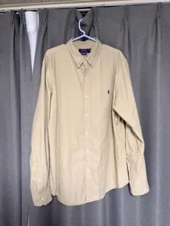 Polo Ralph Lauren スリムフィット シャツ XL ベージュ