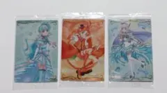 プリキュア カードウエハース カード 3枚セット